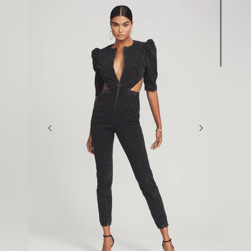 Brand new Retrofete jumpsuit, black denim!